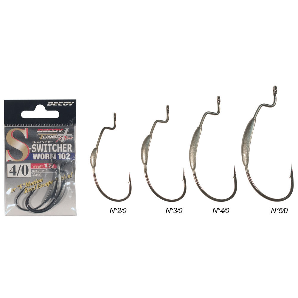 Masalo sliekas Texas Hook 102 s.switcher