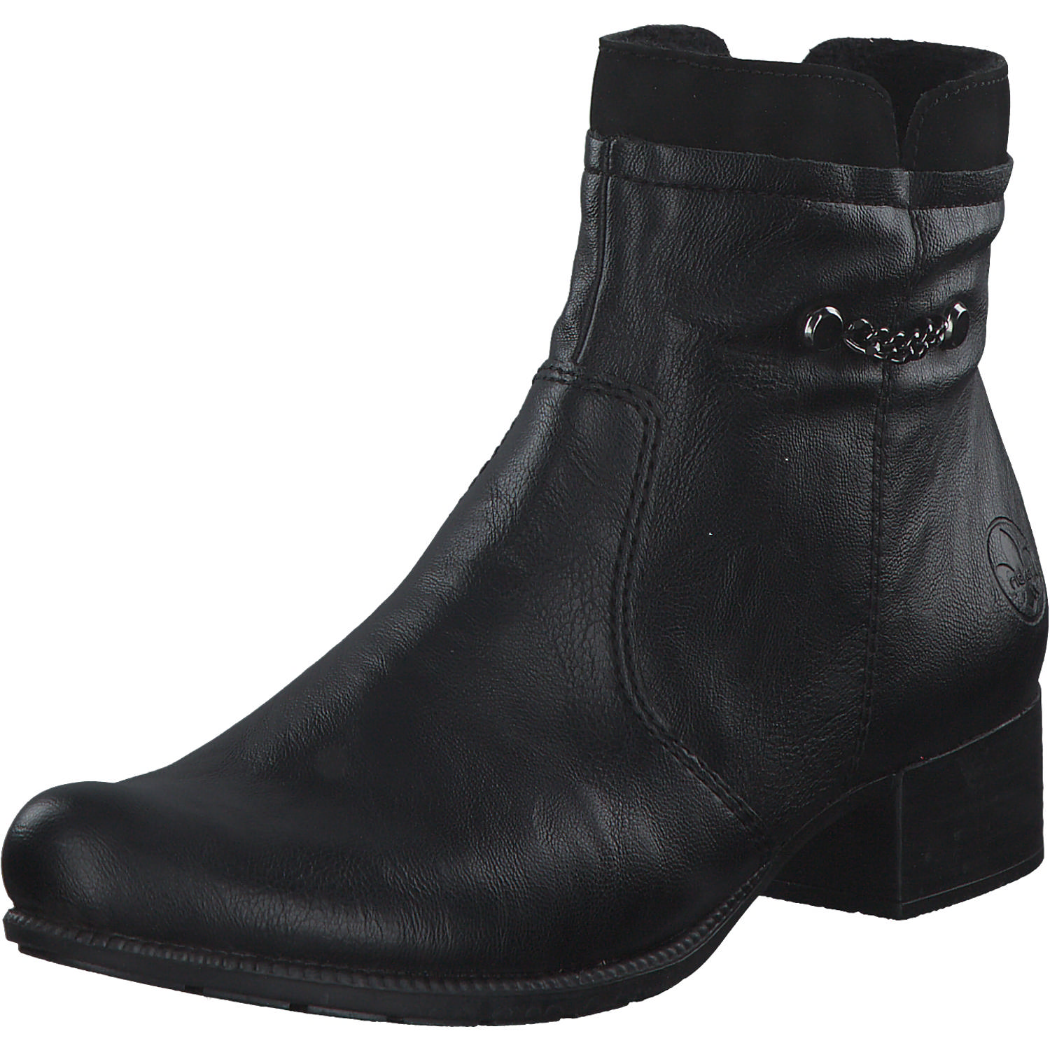 Rieker 78660, Stiefeletten, Damen, Schwarz