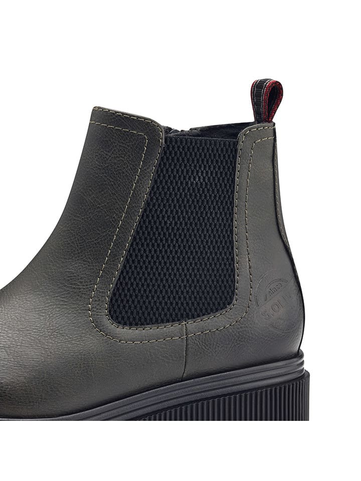 s.Oliver Boots in Anthrazit günstig kaufen