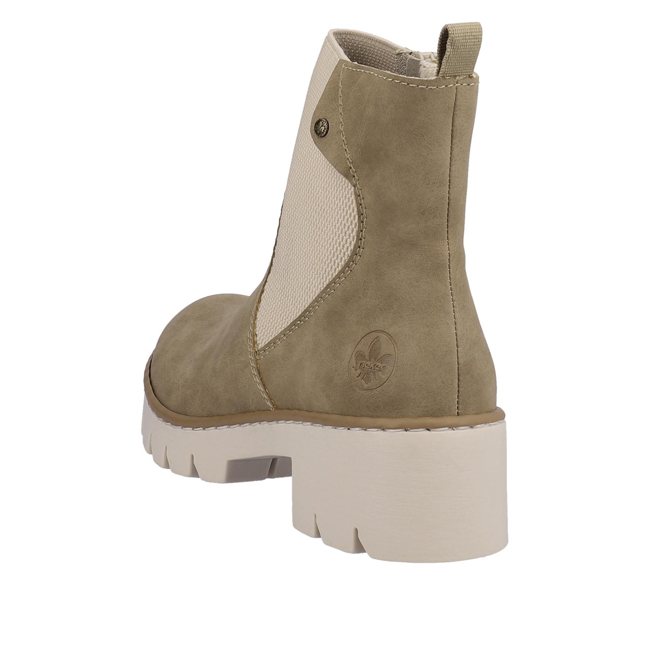 RIEKER Stiefeletten beige