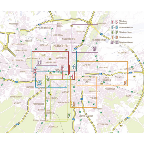MÜNCHEN MIT DEM RAD ENTDECKEN - Radwanderführer