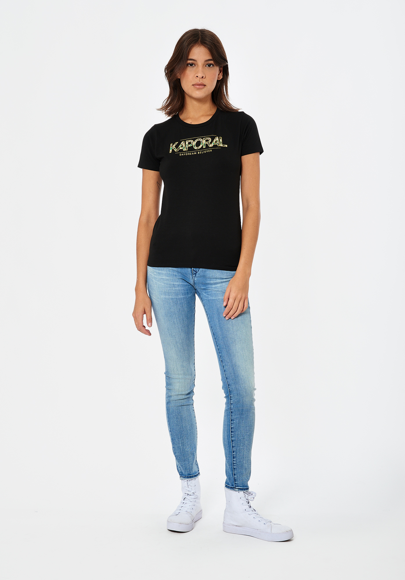 JALL   T-shirt noir Femme