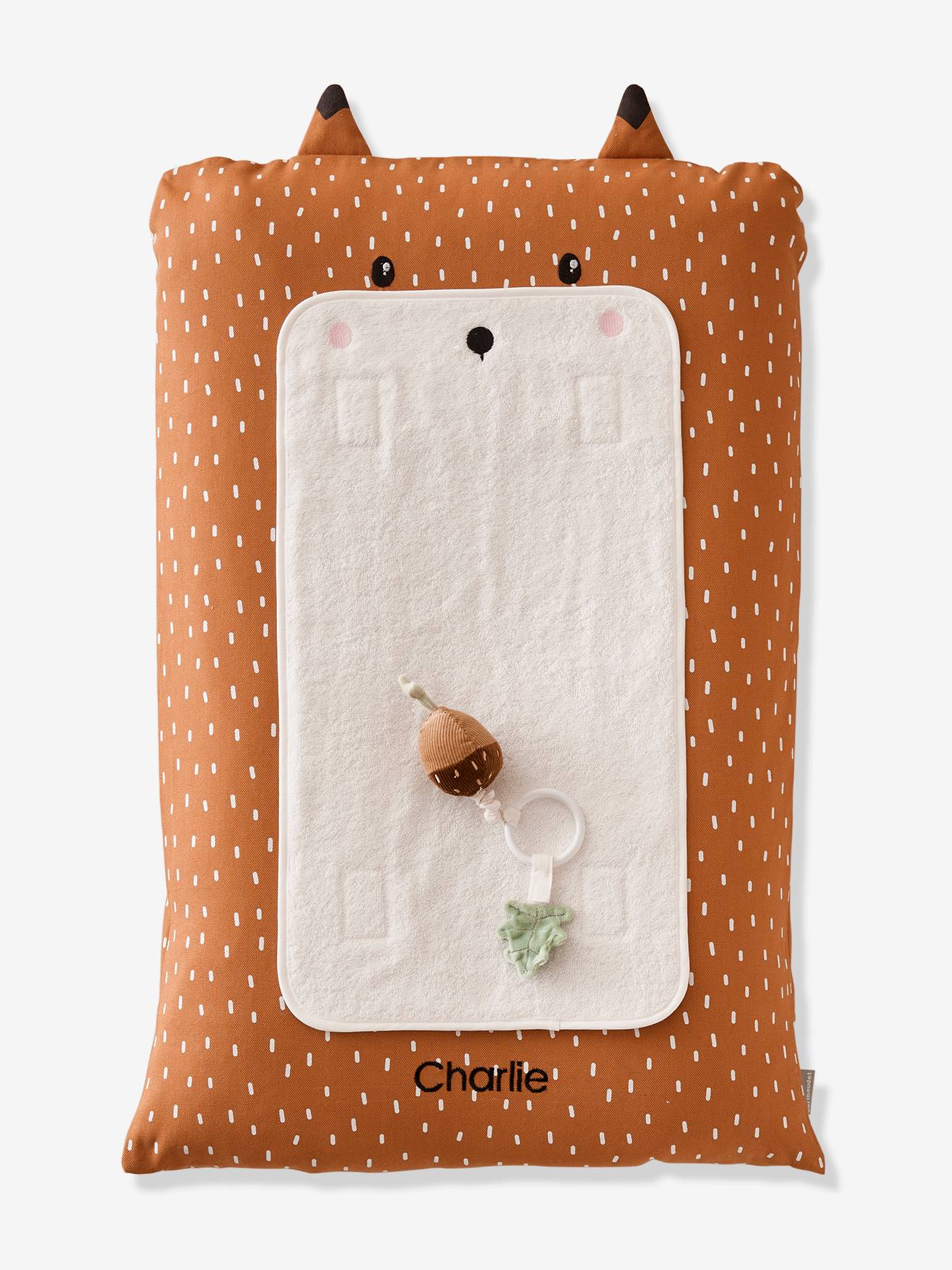 Housse pour matelas à langer Renard marron