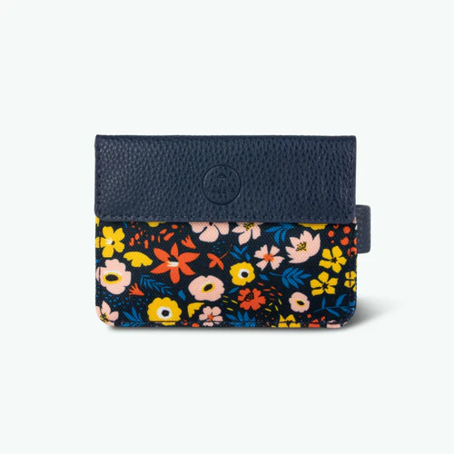 Tikal navy blue card holder