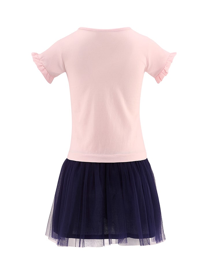 happy girls by Eisend Kleid in Rosa/ Dunkelblau günstig kaufen