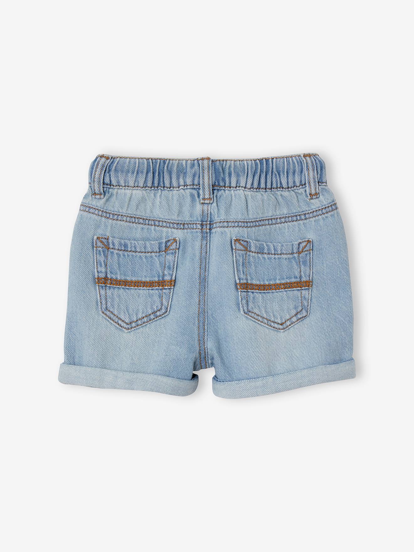 Vertbaudet Baby Jeans-Shorts - double stone