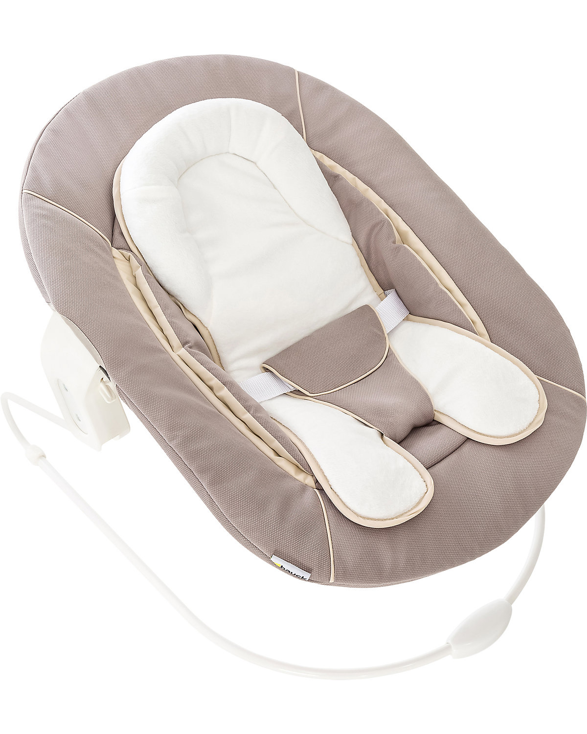 Bouncer 2in1 für Hochstuhl Alpha+ und Beta+ Newborn Set, Stretch Beige
