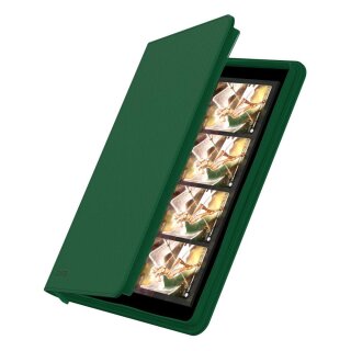 Ultimate Guard 8-Pocket QuadRow Zipfolio Xenoskin Grün