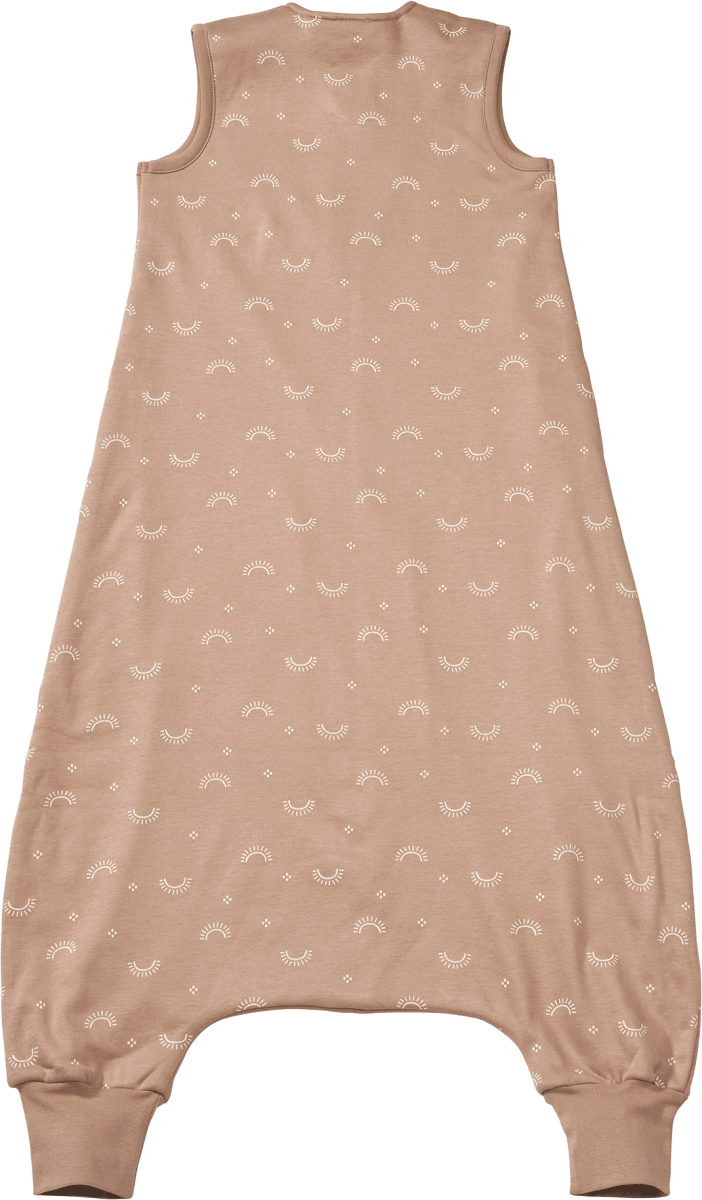 Schlafsack mit Beinen 1 TOG, mit Regenbogen-Muster, beige, 100 cm, 1 St