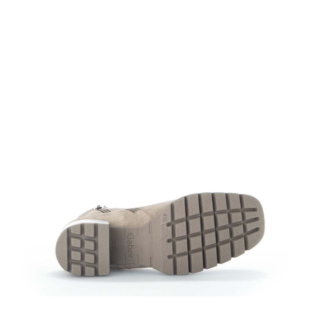 Gabor comfort Schnürstiefelette beige