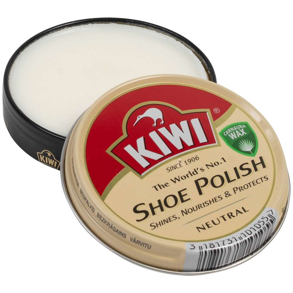 KIWI Shoe Polish Schuhcreme neutral 50ml (17,80€/1l) 3181731101055