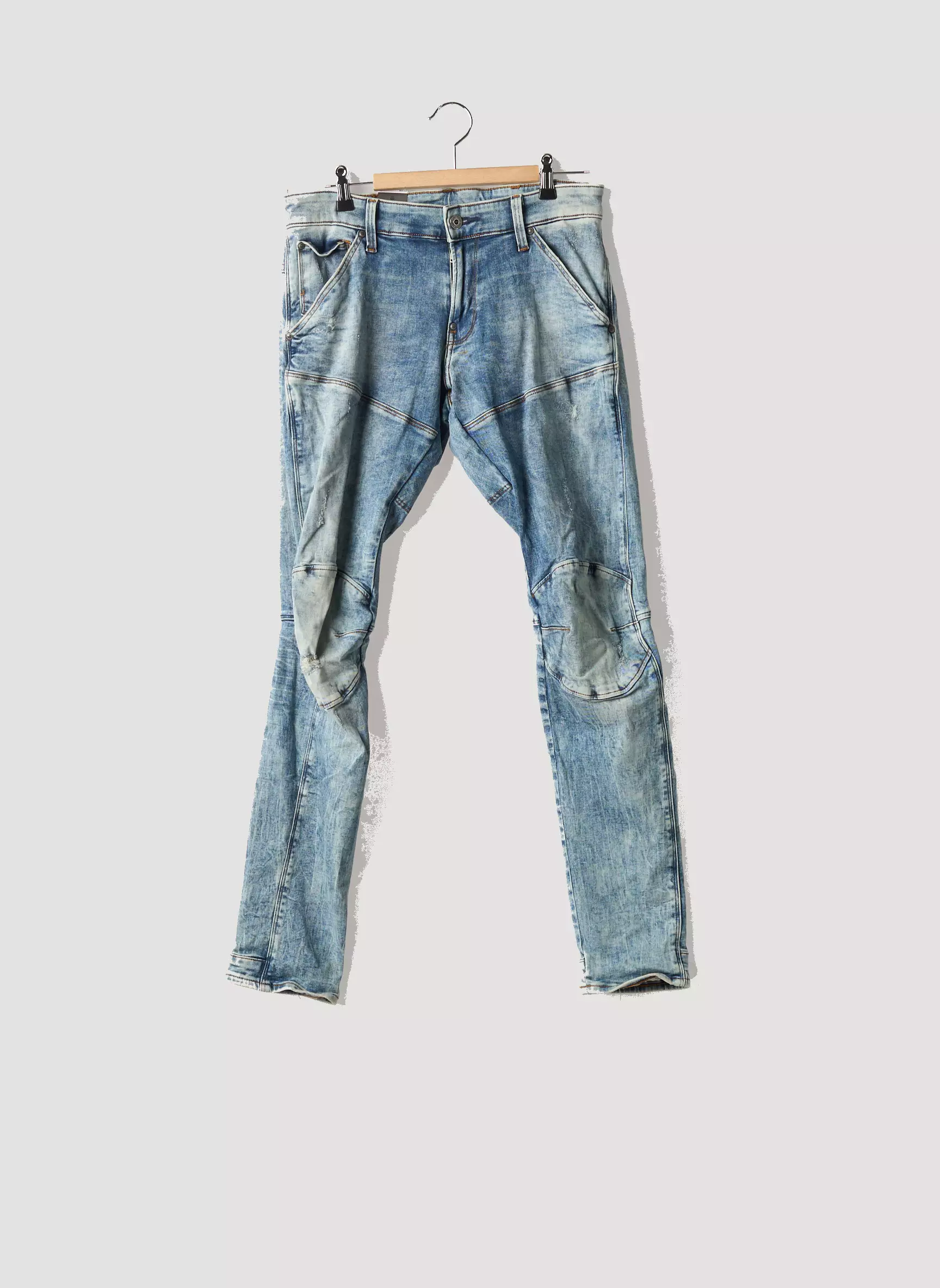 Raw 7 Jeans Coupe Slim Homme couleur bleu