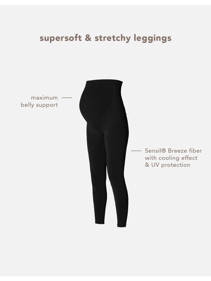 Noppies Umstandsleggings Cara in Black günstig kaufen
