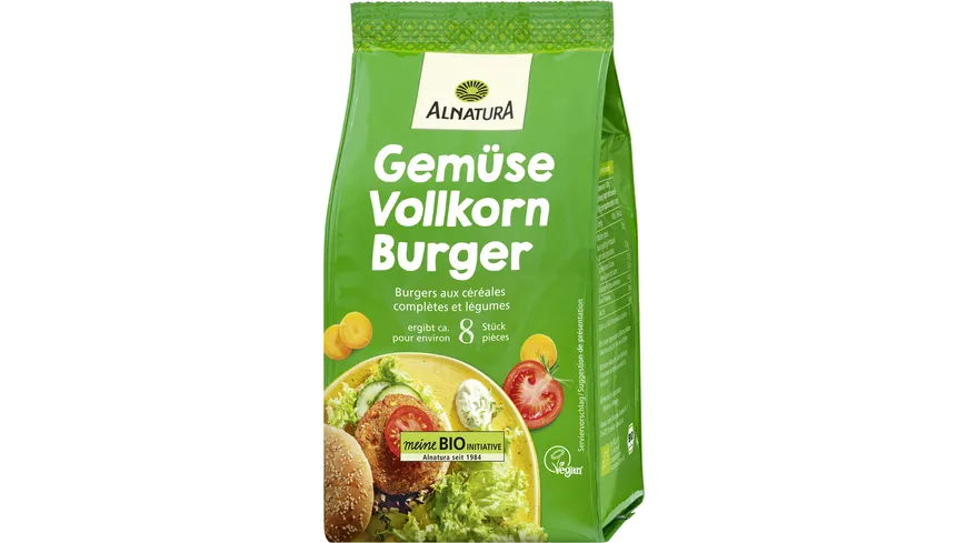 Alnatura Bio Vollkorn-Burger Gemüse 210 g