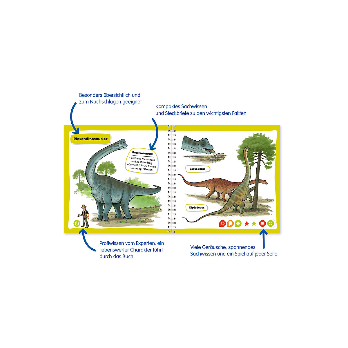 tiptoi® Pocket Wissen: Dinosaurier
