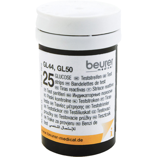 BEURER GL44/GL50 Teststreifen  50 St  Teststreifen