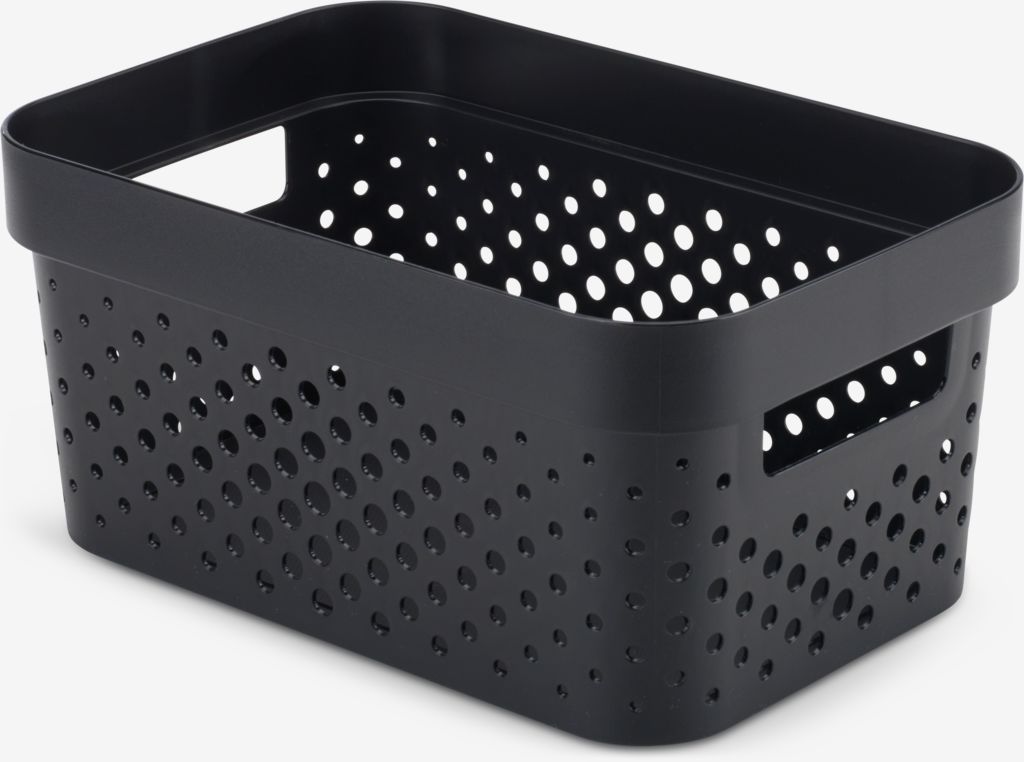 Panier INFINITY INFINITY 4,5 L en plastique noir