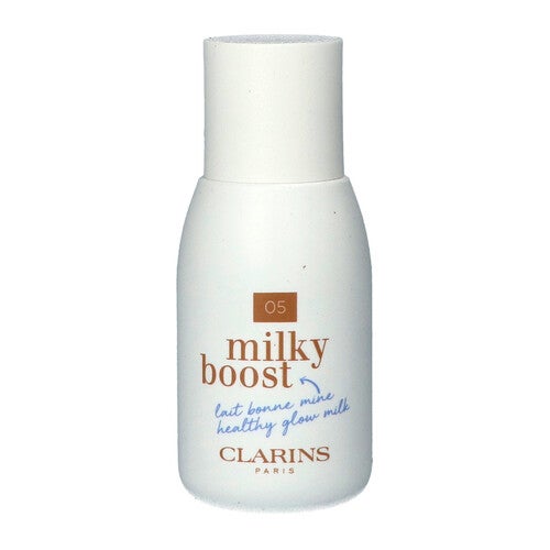 Clarins Milky Boost Foundation 05 Lemn de Santal Lăptos 50 ml
