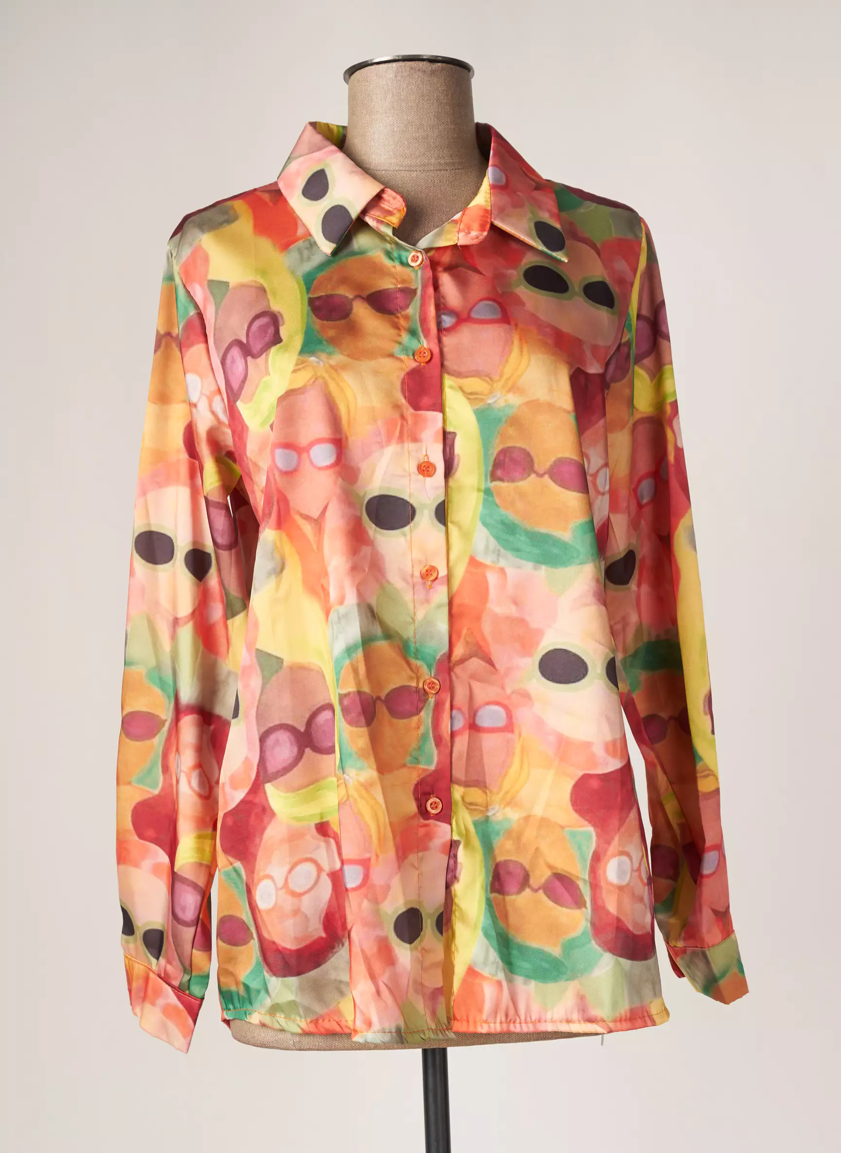 Adilynn Chemisiers Femme couleur orange