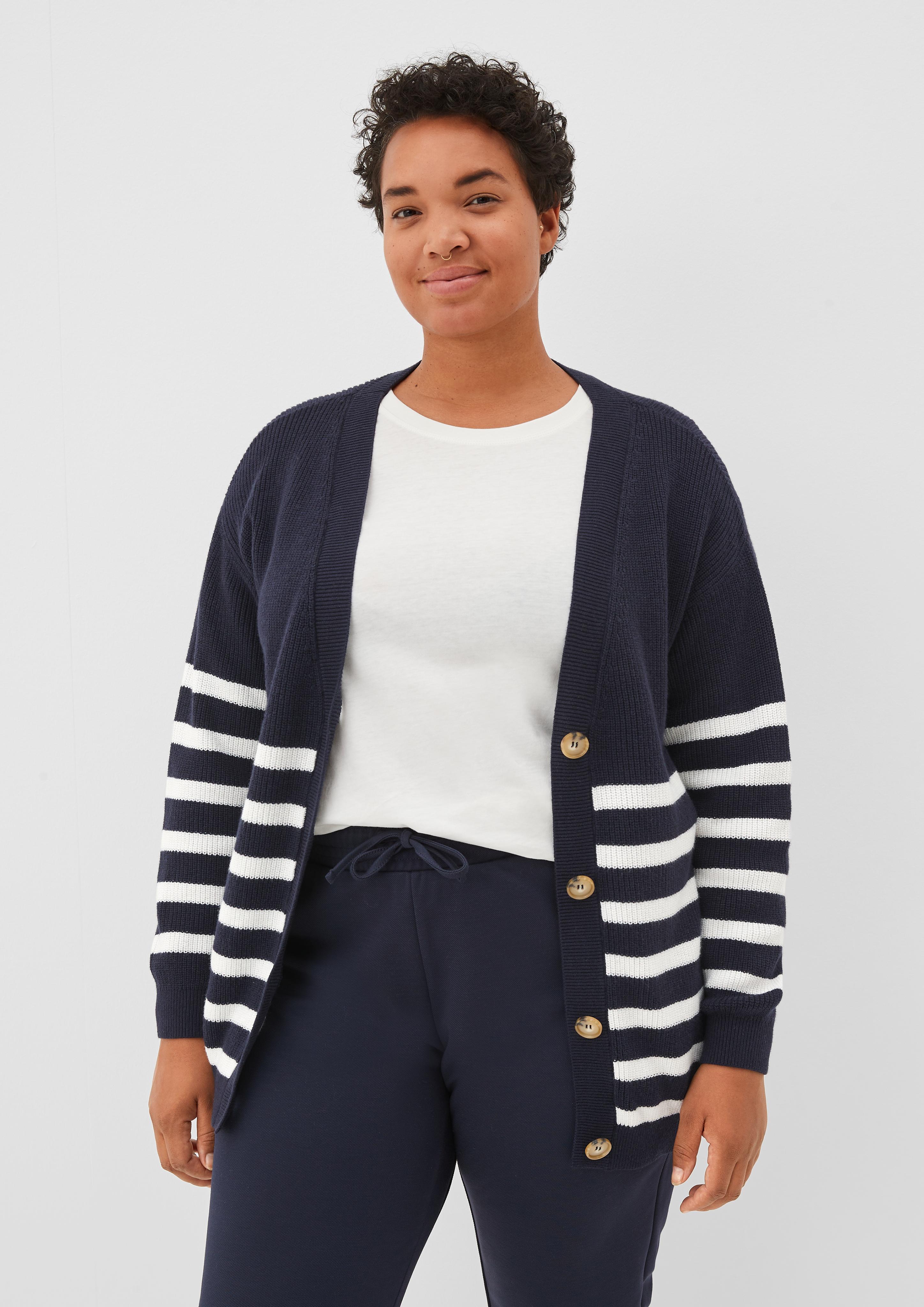 Cardigan mit Streifen  2122005-59G3