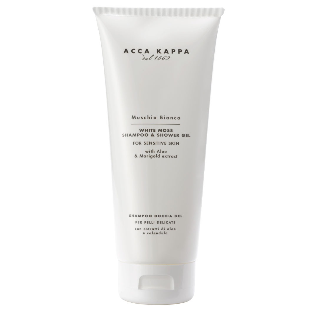 Muschio Bianco White Moss Showergel and Shampoo