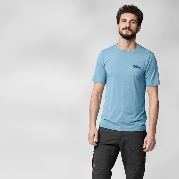 ABISKO WOOL LOGO SS M Herren - Funktionsshirt