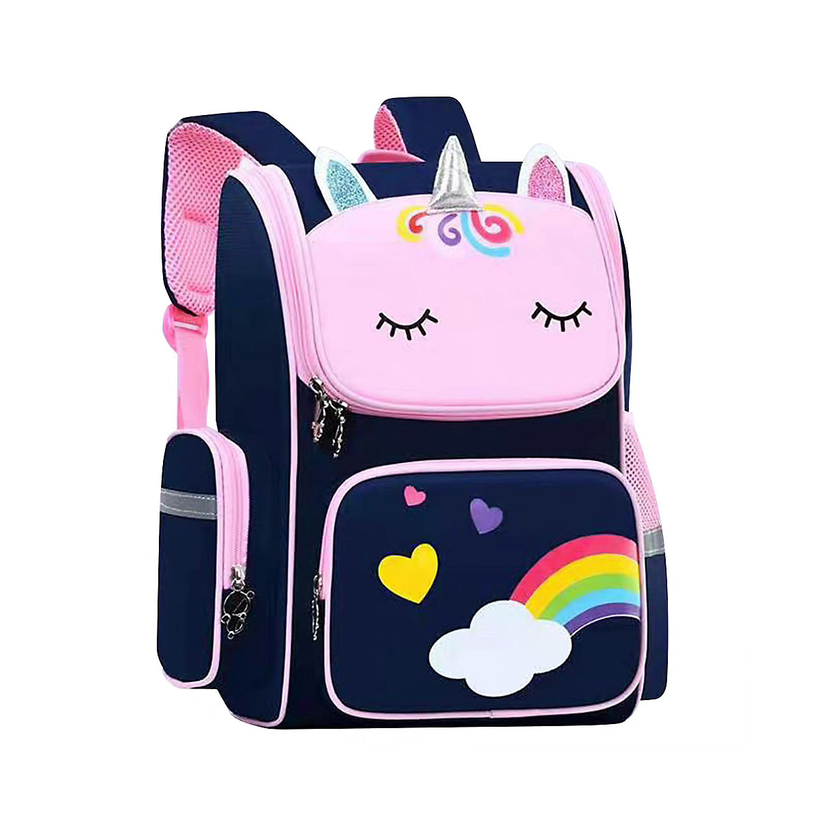 Einhorn Rucksack Schulrucksäcke für Mädchen