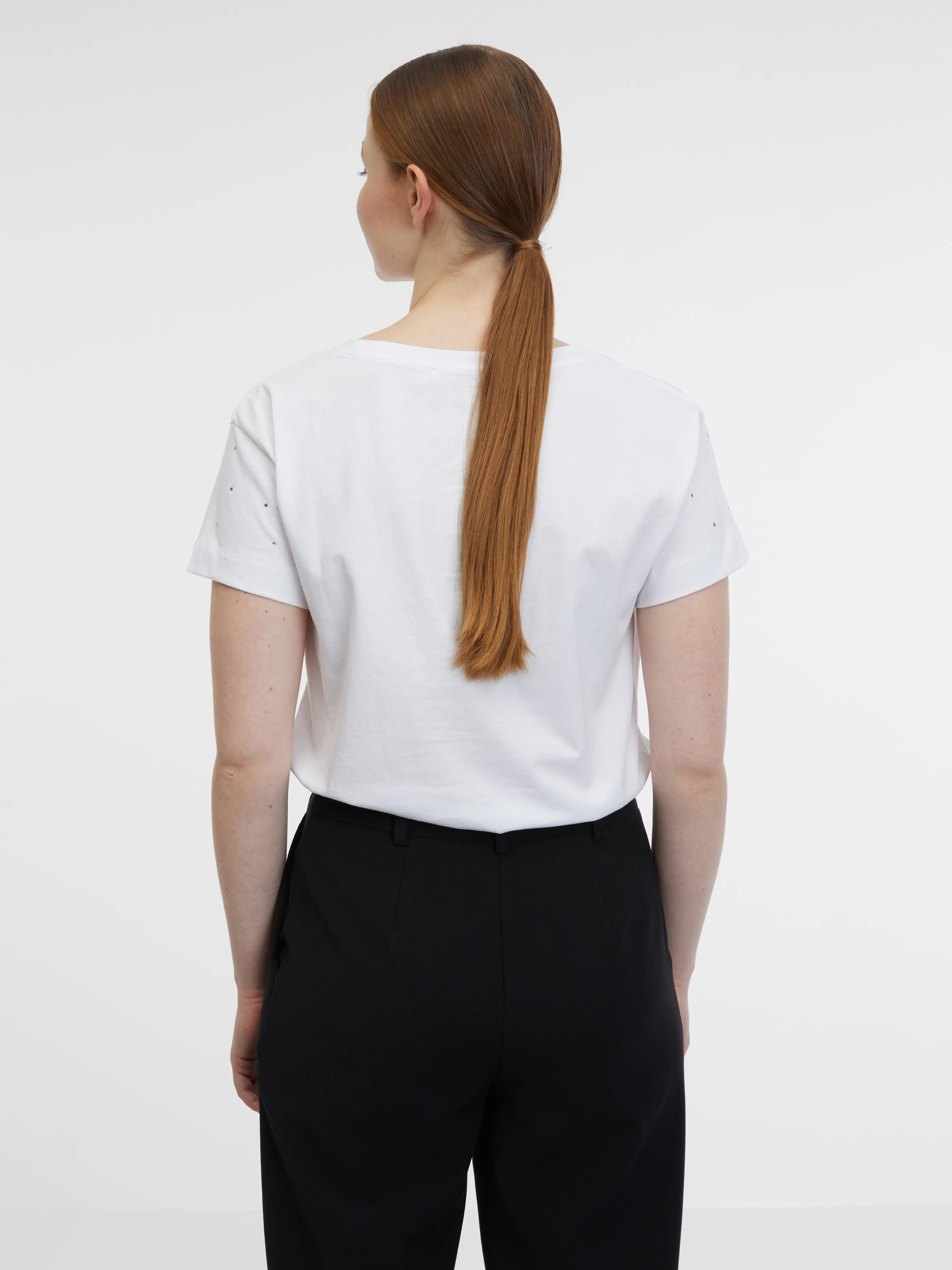 Weißes Damen-T-Shirt ORSAY
