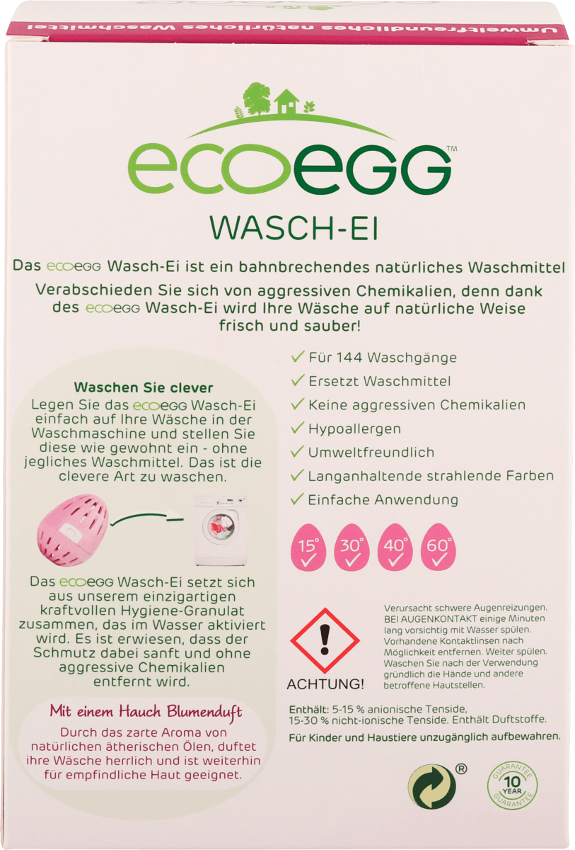 Waschei mit Blumenduft, 144 Wl