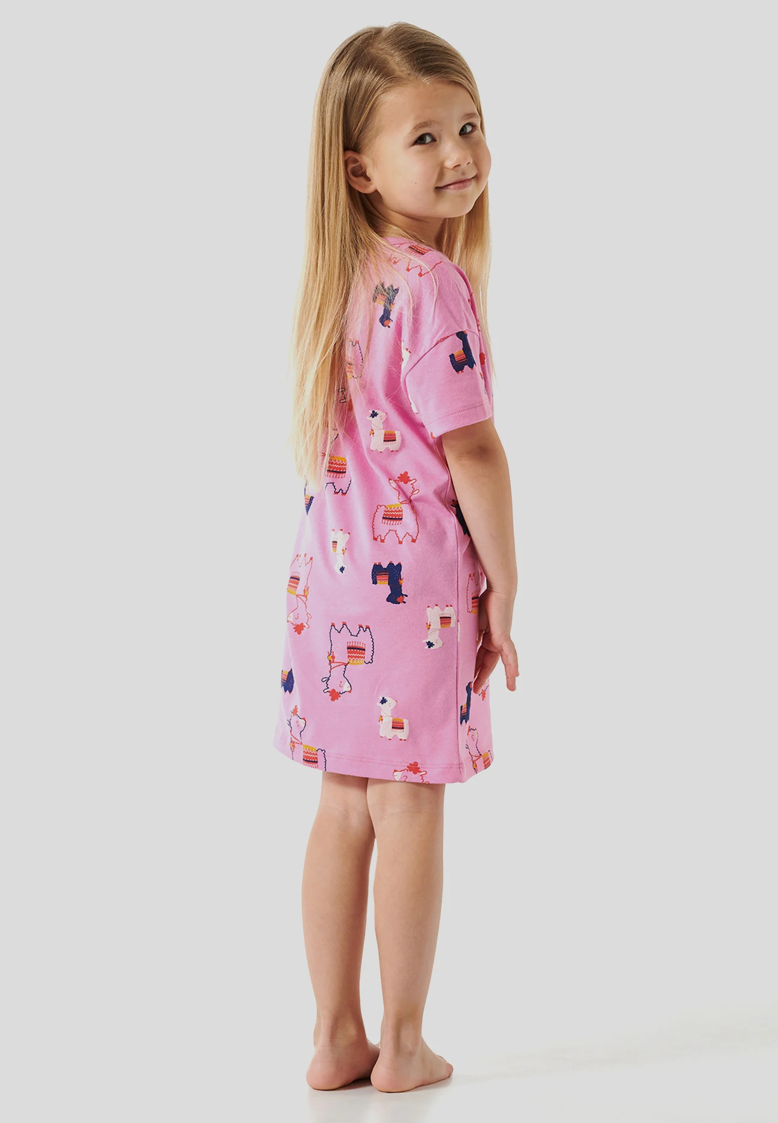 Schiesser KURZARM WORLD- Camisón