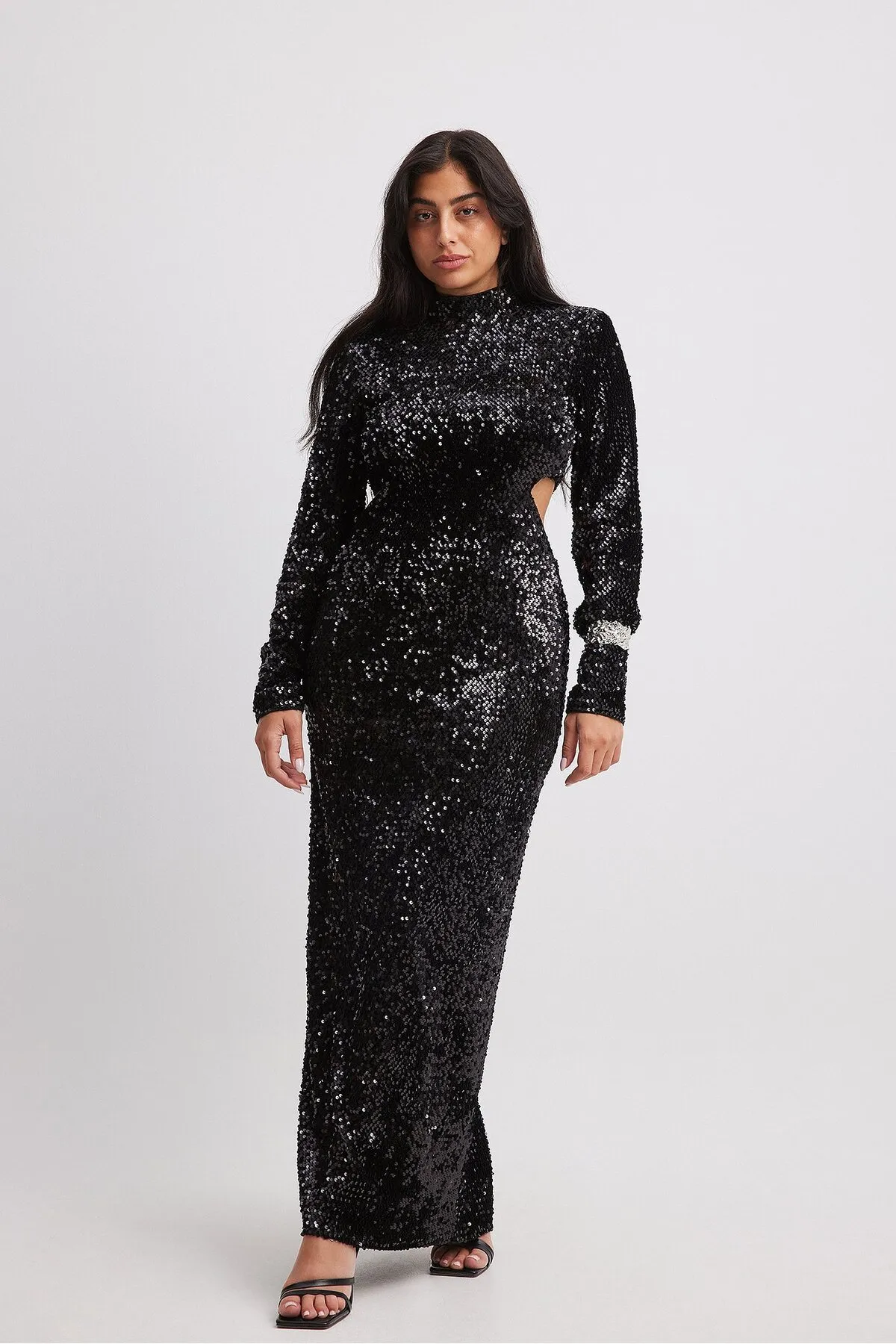 NA-KD  Maxikleid mit Pailletten