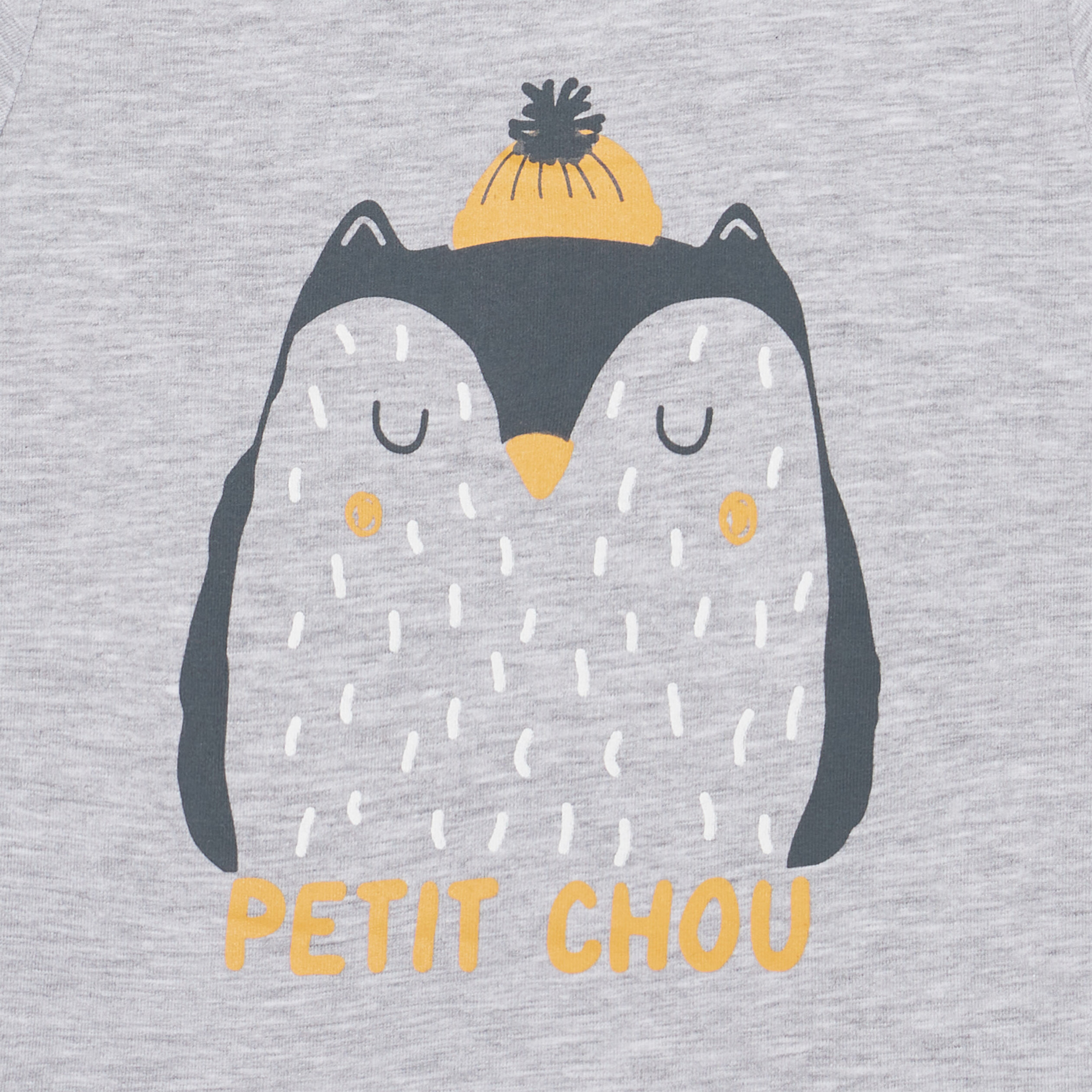 T-shirt avec col roulé gris clair bébé garçon | La Halle