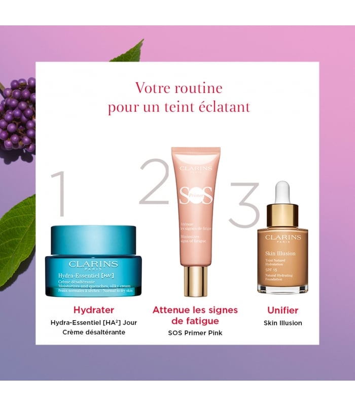 Clarins-SOS PRIMER-Base de Teint Illuminatrice