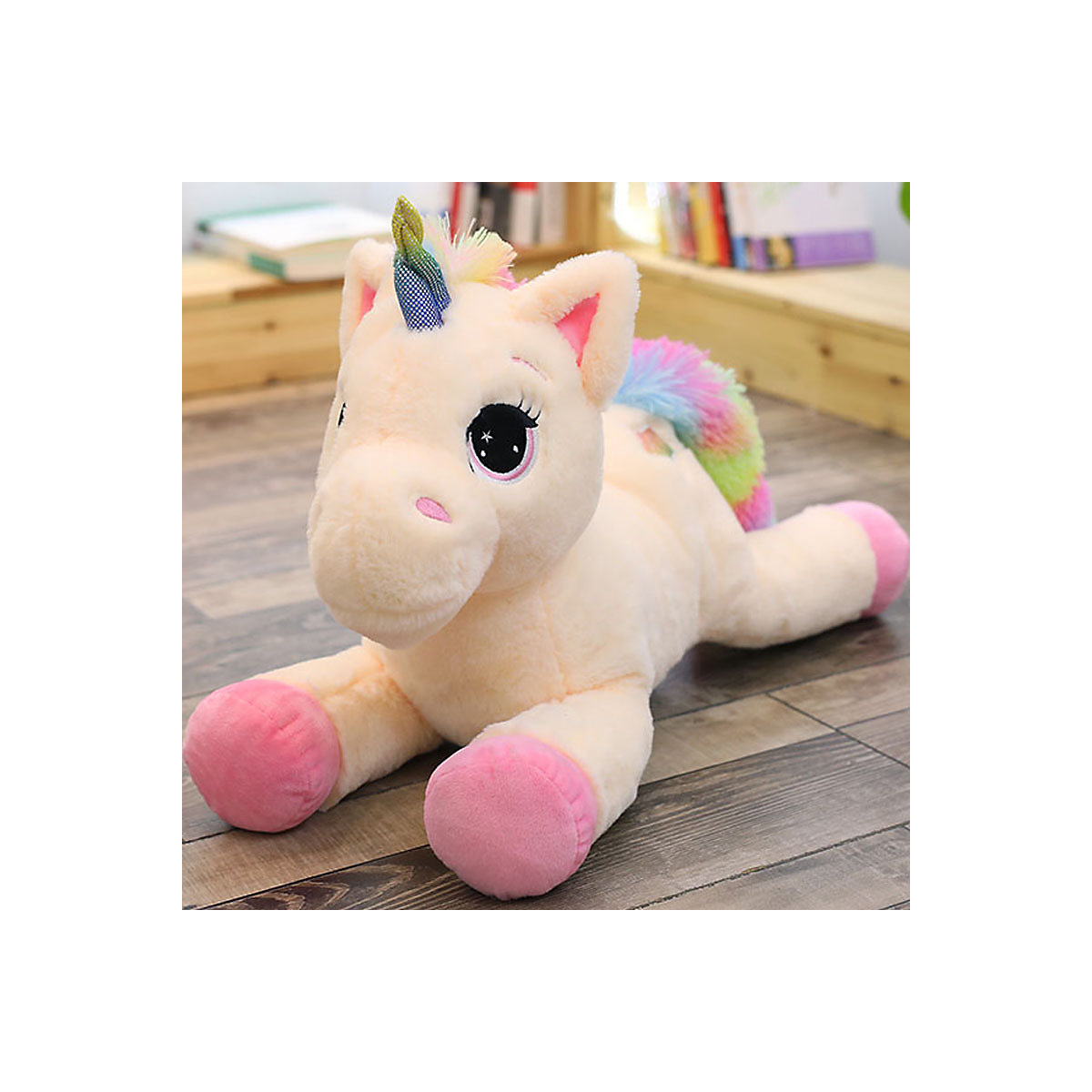 Plüschtier Einhorn Puppe Kissenpuppe