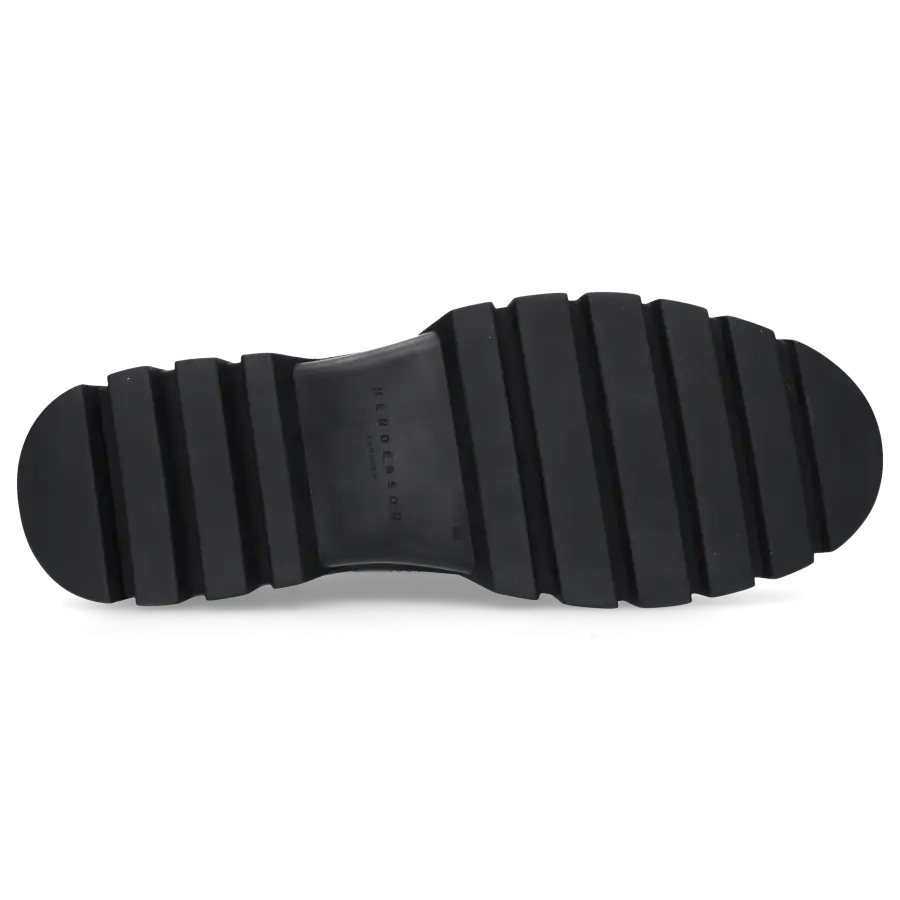 Henderson - Schnürschuhe 82242 Kalbsleder - schwarz