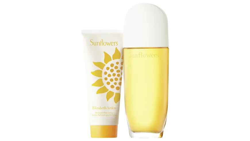 Elizabeth Arden Sunflowers Eau de Toilette Spray Naturel und Körperlotion Geschenkpackung