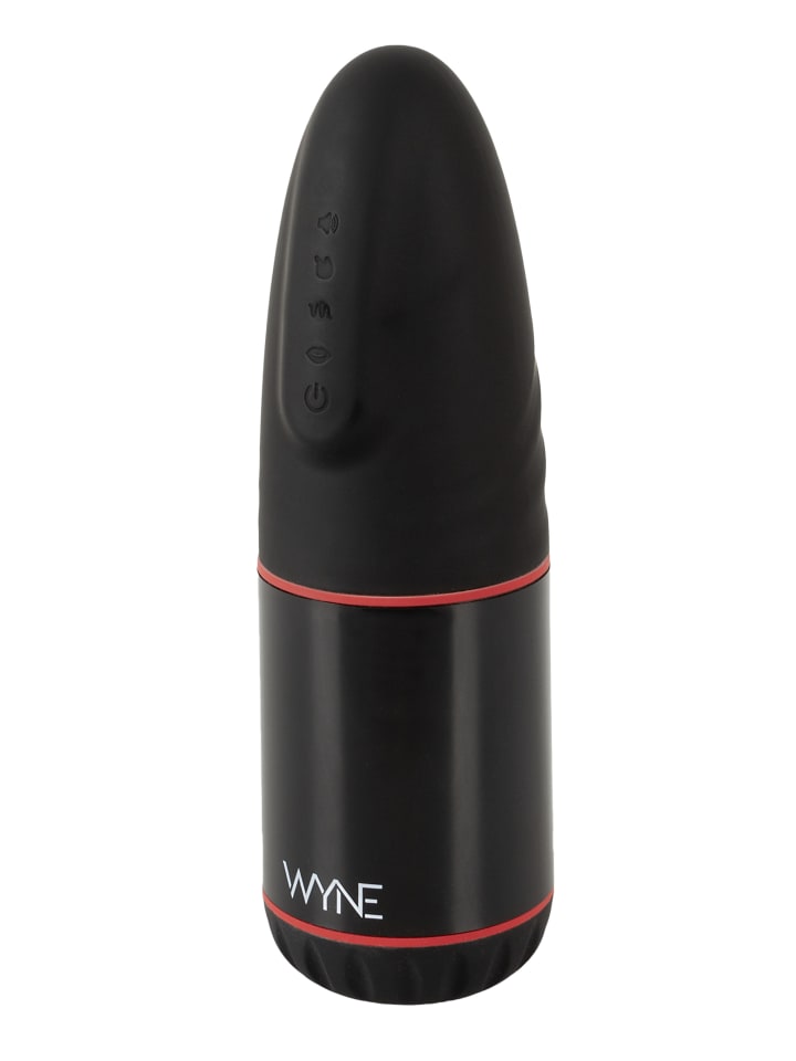 WYNE Masturbator mit Vibration und Heizfunktion Masturbator 02 in schwarz günstig kaufen 26 cm