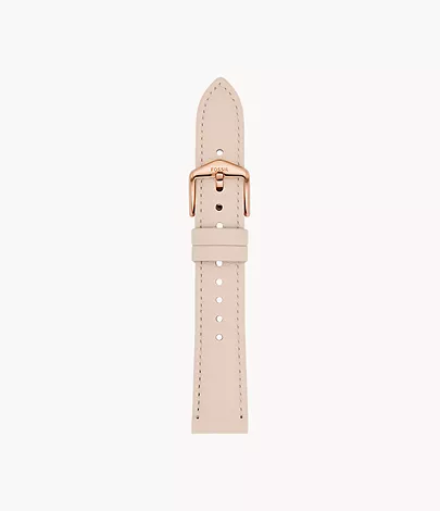 Fossil Band 18 mm LiteHide-Leder nude