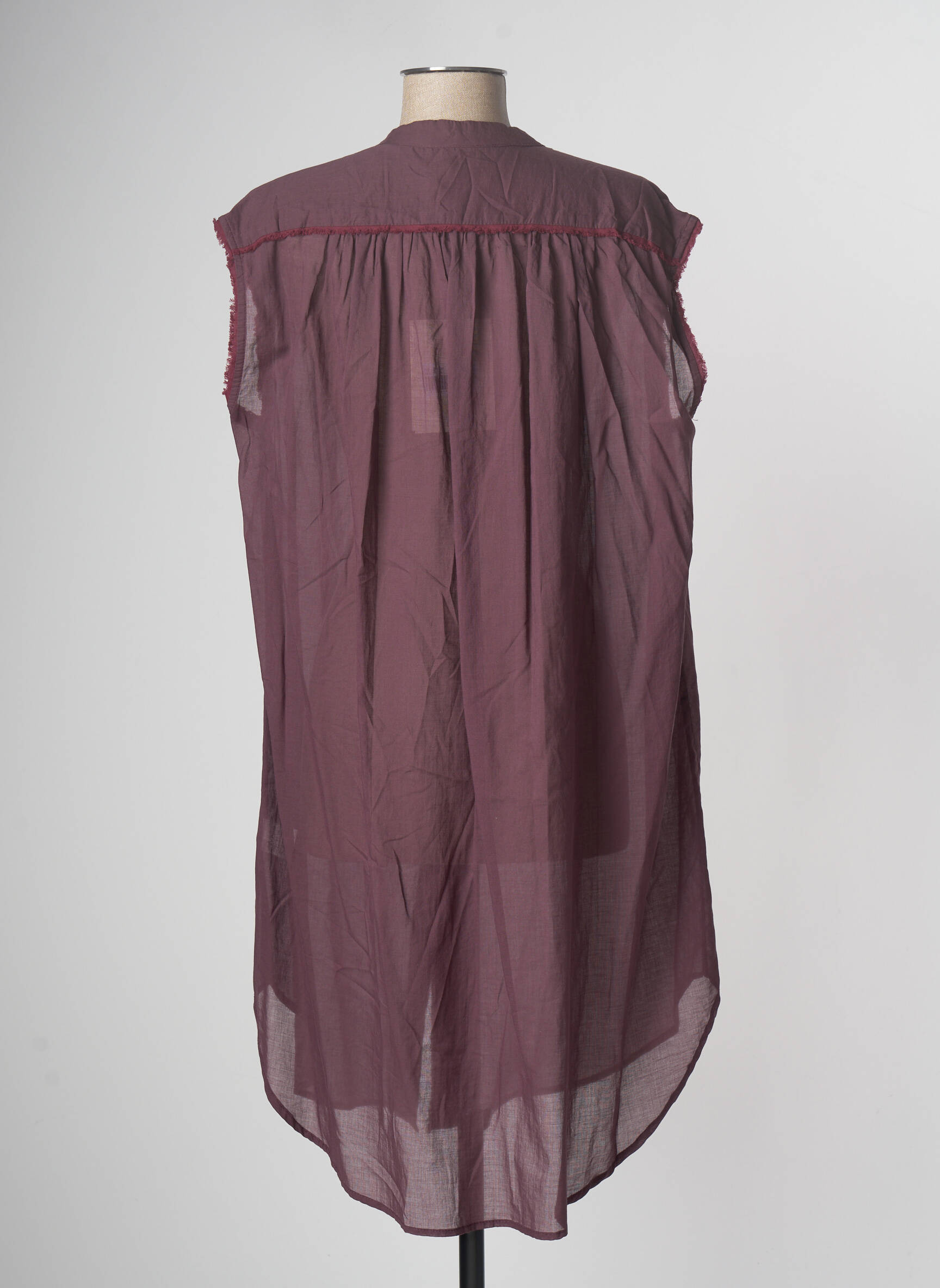 Ottod Ame Tuniquemanchecourte Femme couleur rouge