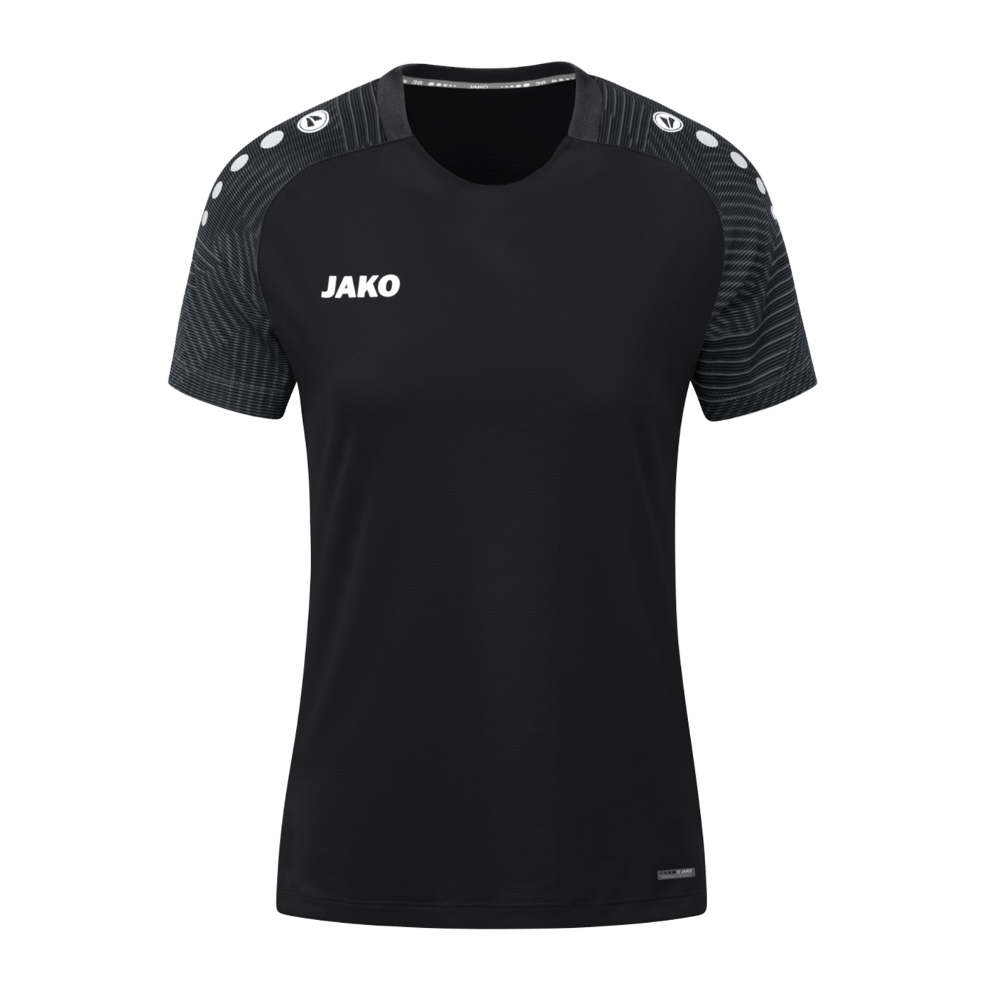 JAKO Performance T-Shirt Damen Schwarz Grau F804