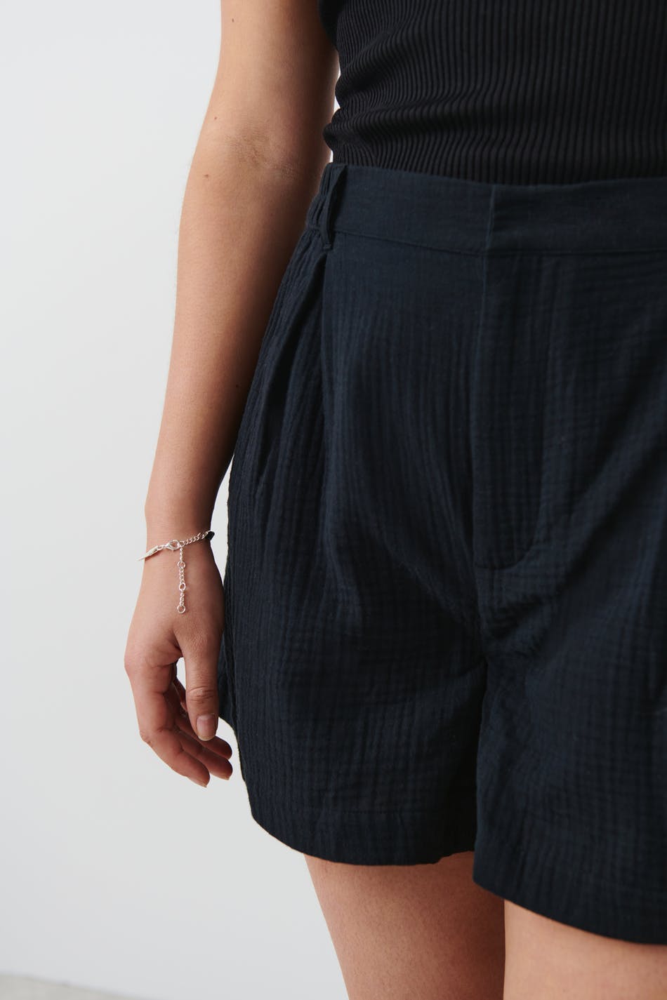 Lunia gauze shorts