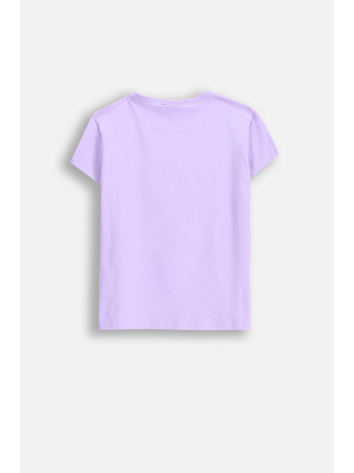 Coccodrillo T-Shirt mit kurzem Ärmel in violett günstig kaufen