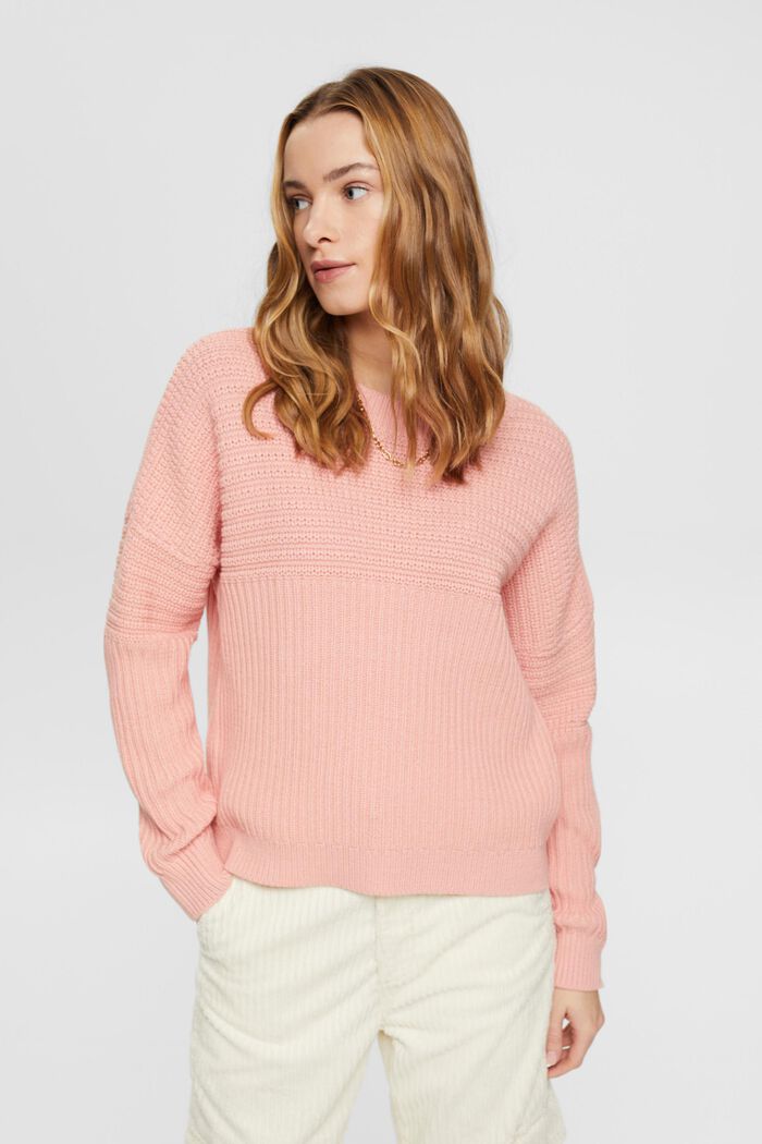 Pullover aus Grobstrick