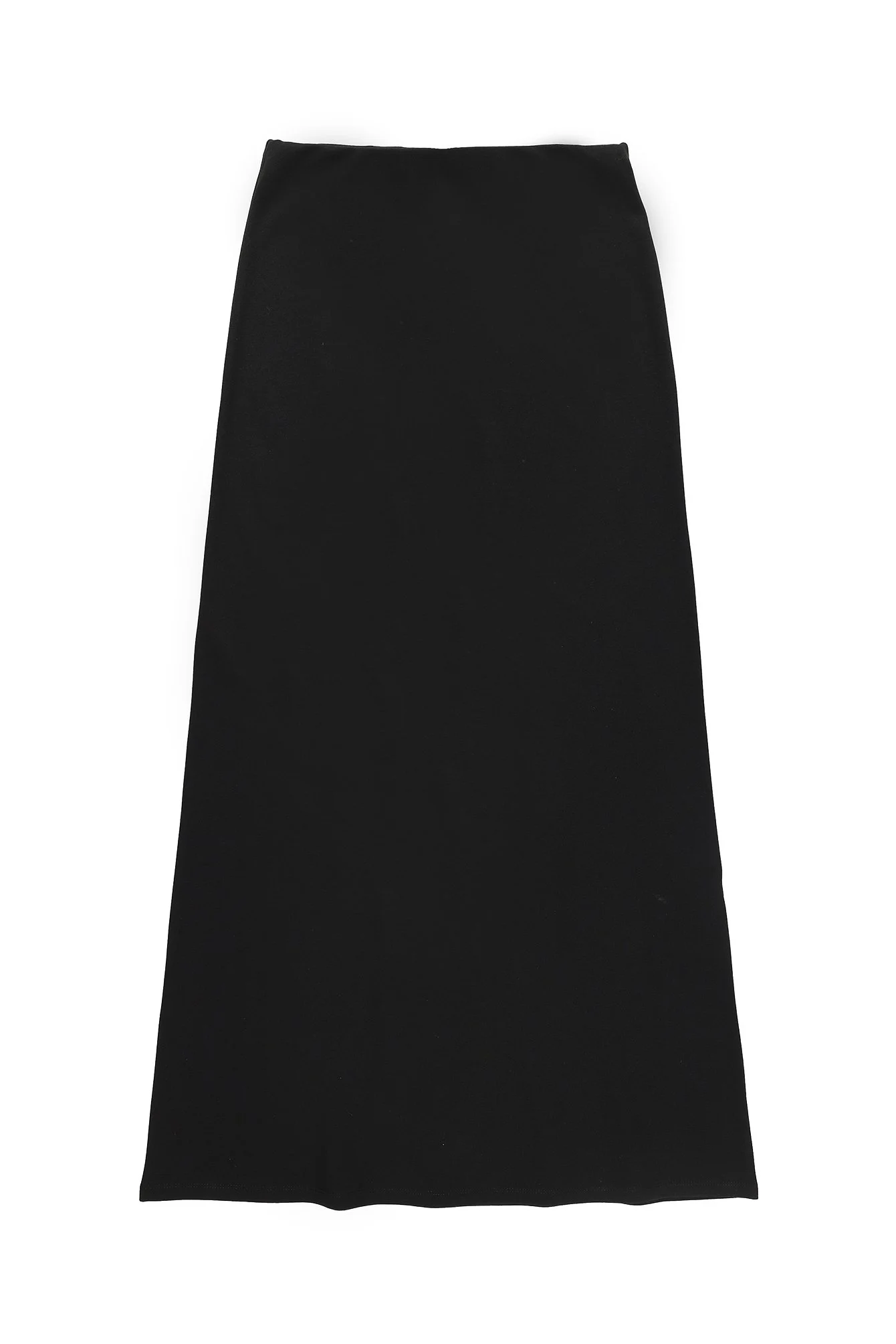 Maxirock aus Jersey mit niedriger Taille