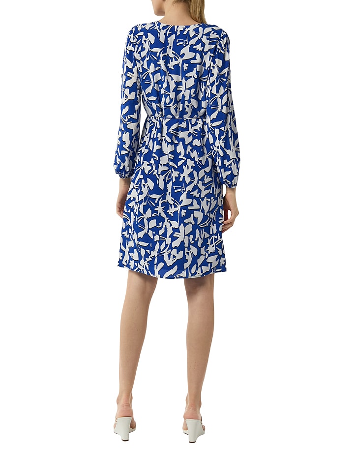 comma Kleid in Blau günstig kaufen