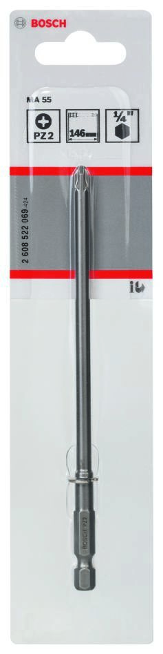 Accesorios Bosch Blue 2608522069 Punta PZ2 x 145 mm para MA55