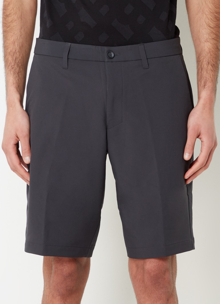 HUGO BOSS S_Computer - pantaloni scurți mulați cu buzunare laterale