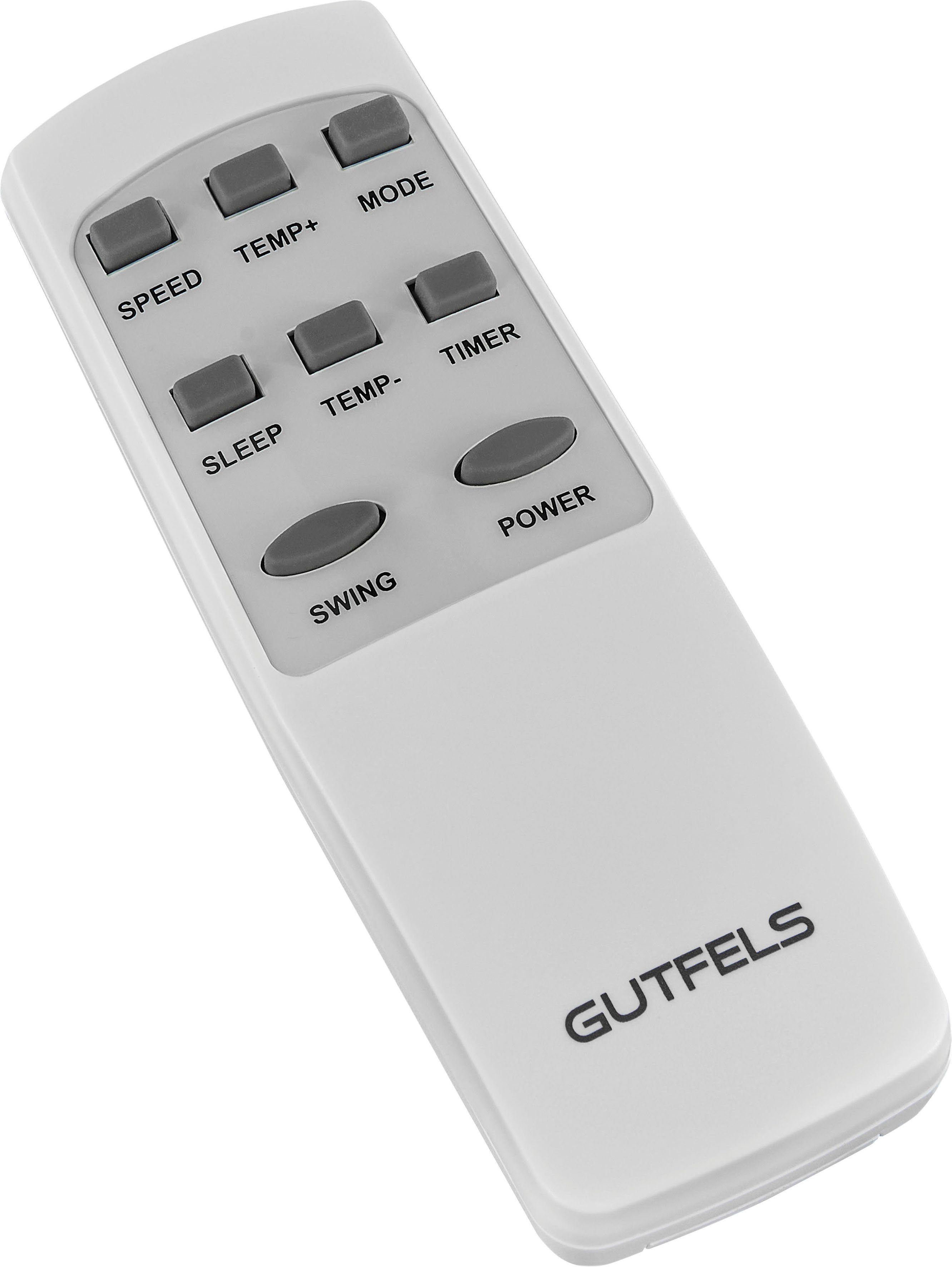 Gutfels 4-in-1-Klimagerät CM 81457 we, Luftkühlung - Entfeuchtung - Heizen, geeignet für 45 m² Räume