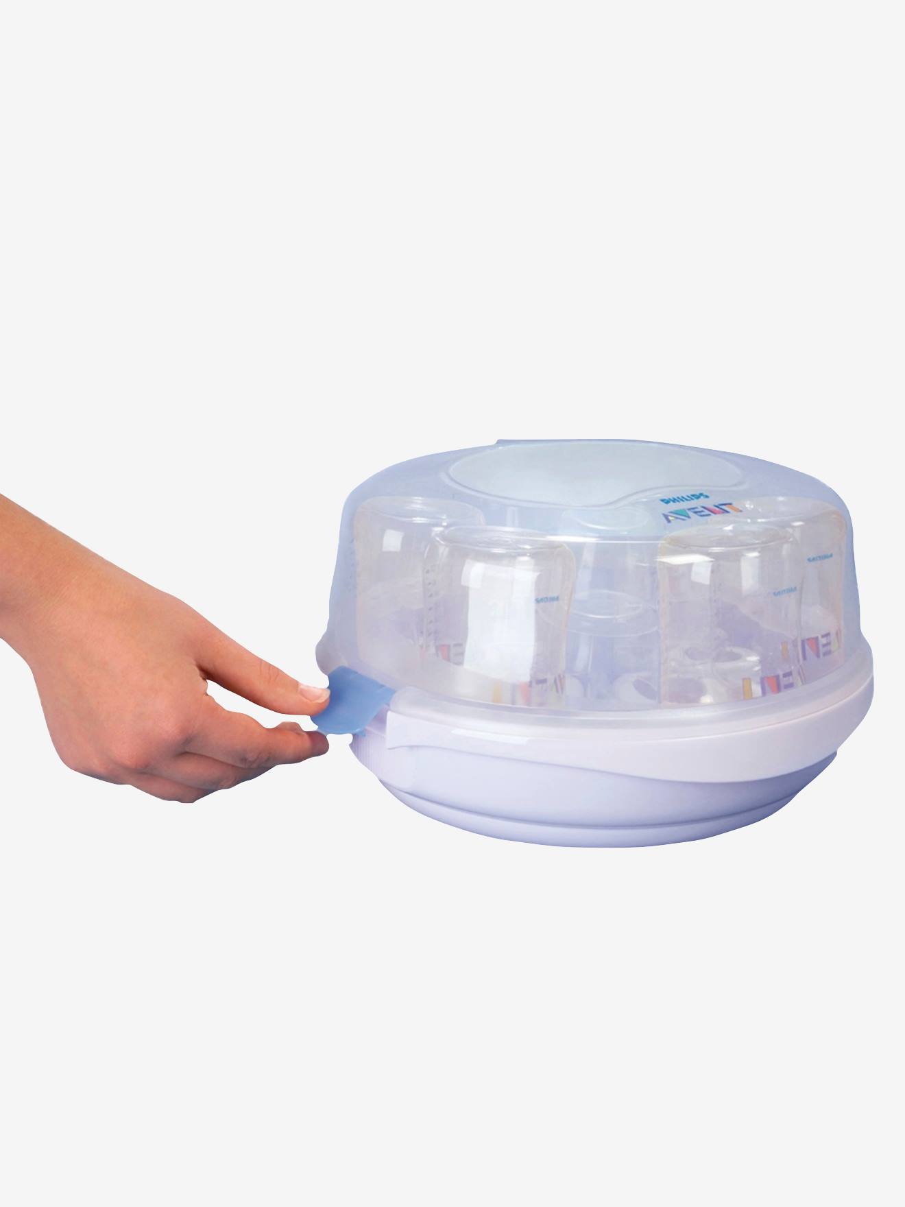 Stérilisateur micro-ondes à vapeur Philips AVENT blanc