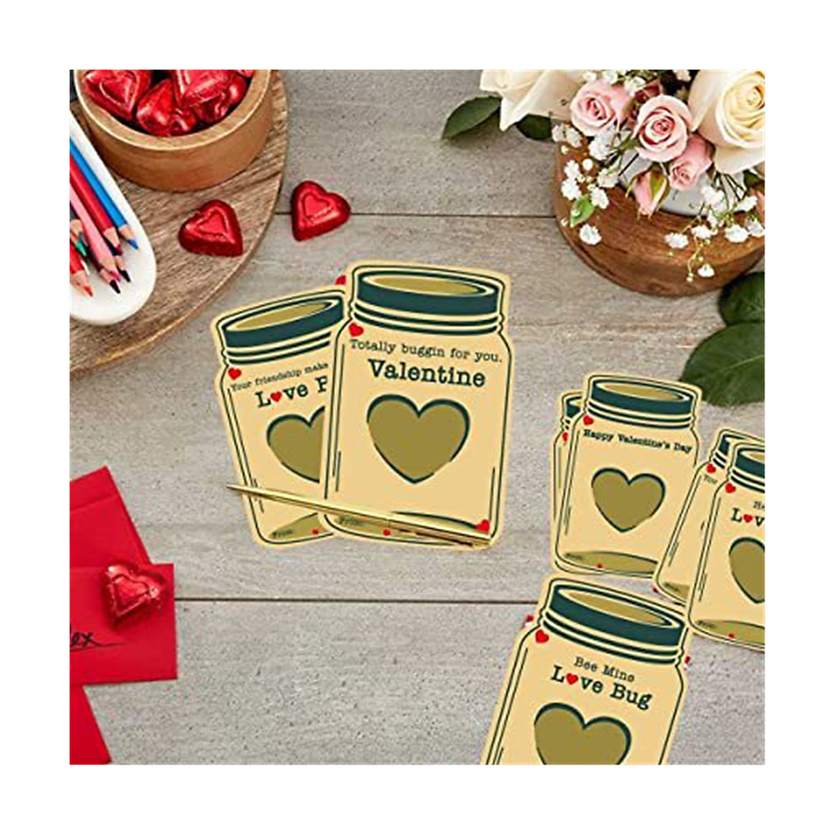 Insekt Geburtstagskarte Valentinstag Geschenk für Kinder